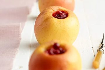Baked Apples with Cranberries