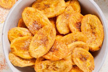 Baked Plantain Chips