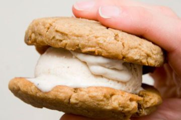 Banana Ice Cream Sandwiches