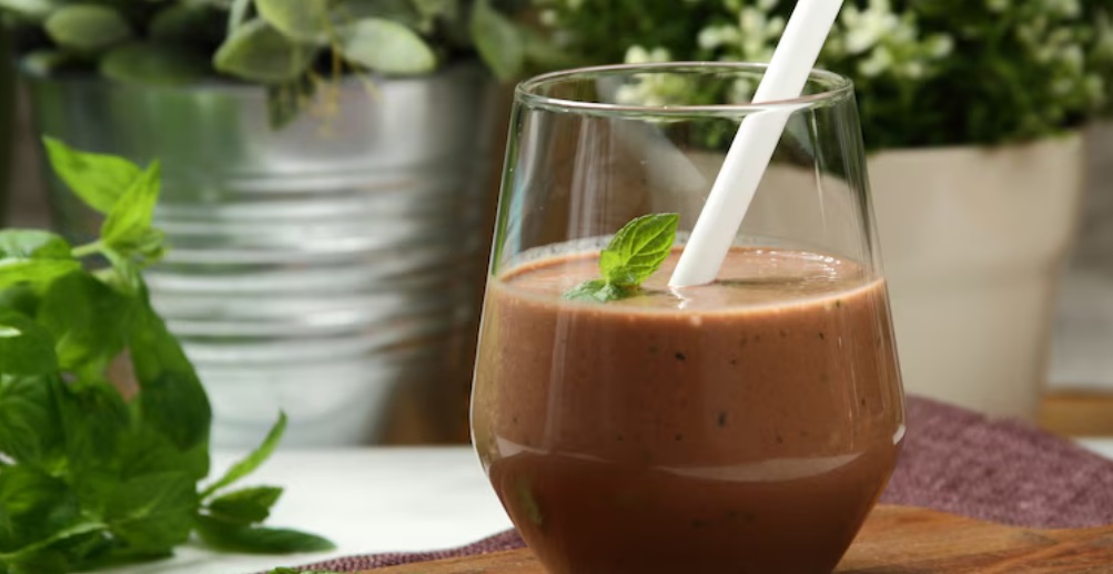 Banana Mint Smoothie