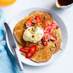 Banana Oat Blender Pancakes