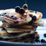 Blueberry pancakes