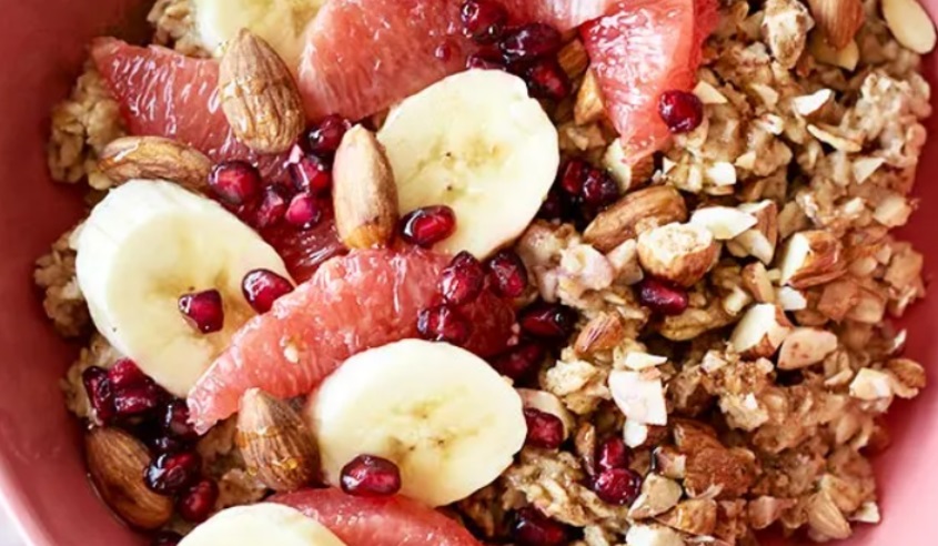 Breakfast Bowl with Grapefruit