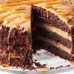 Brownie Peanut Butter Cake