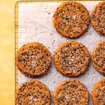 Caramelised Honey & Tahini Cookies