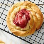 Caramelized Rhubarb Sweet Rolls