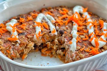 Carrot Cake Baked Oats
