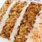 Carrot Coconut Birthday Cake