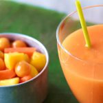 Carrot Smoothie with Mango and Ginger