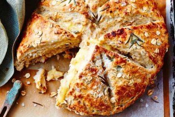 Cheese Filled Oat Damper