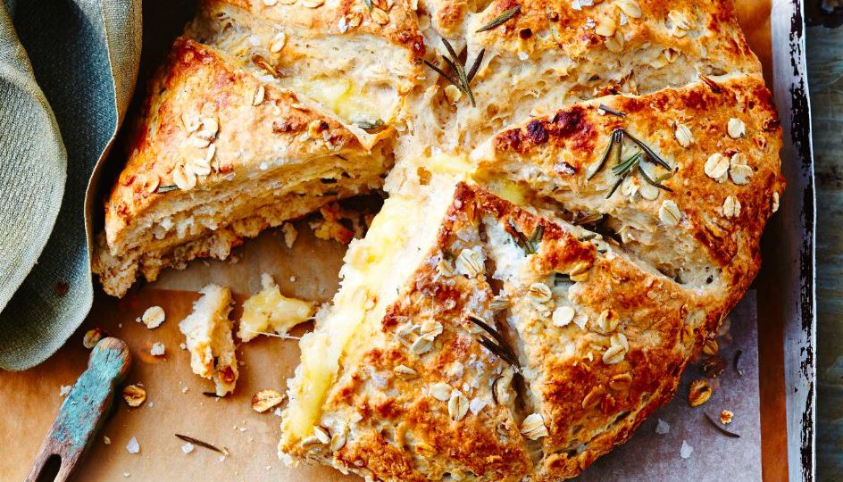 Cheese Filled Oat Damper