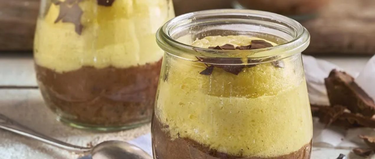 Cheesecake Brownie in a Jar