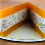 Chilled Mango and Chia Seed Cheesecake