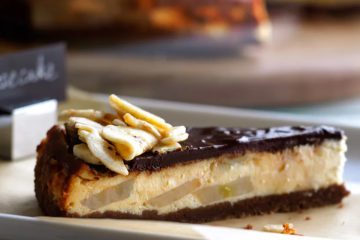 Chocolate-Banana Cheesecake