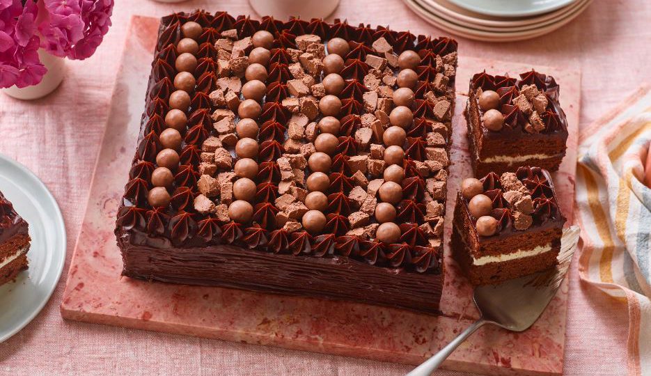 Chocolate Birthday Traybake