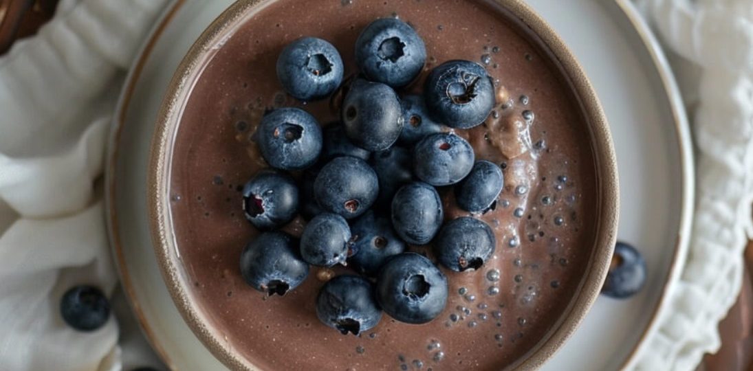 Chocolate Blueberry Overnight Oats