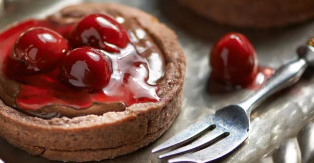 Chocolate-Cherry Tartlets