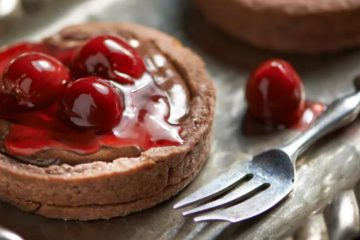 Chocolate-Cherry Tartlets