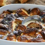 Chocolate Croissant Pudding