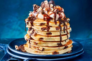 Chocolate Hazelnut Pancakes