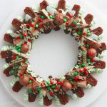 Chocolate Mint Dessert Wreath