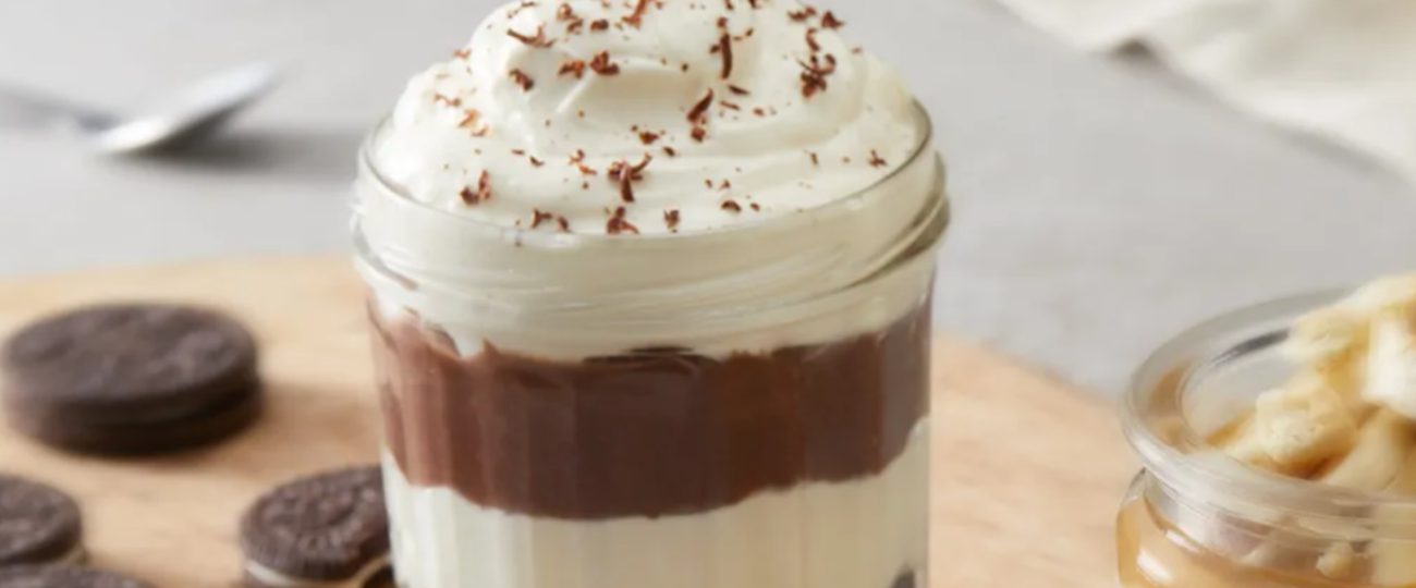 Chocolate Pudding in a Jar