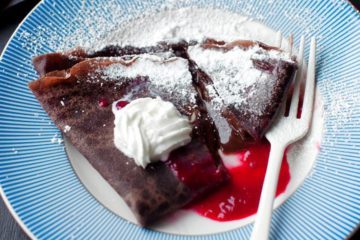Chocolate pancakes
