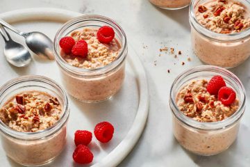 Cinnamon Roll Overnight Oats