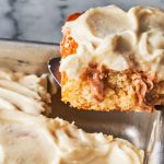 Cinnamon Roll Poke Cake