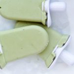 Coconut Ice Cream with Green Tea