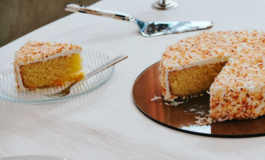 Coconut and Cardamom Cake