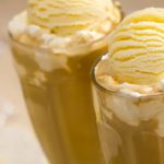 Coffee with Ice Cream and Whipped Cream