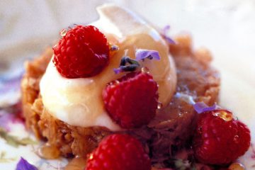 Cranachan with Lavender Honey