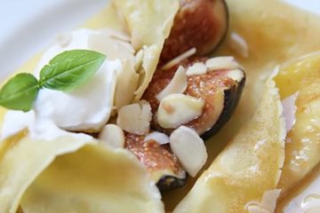 Crepes with Caramelized Figs