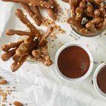 Crispy Fingers with Chocolate Sauce
