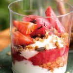 Crunchy Musli with Rhubarb and Yogurt