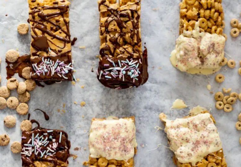 Crunchy Warm Ice Cream