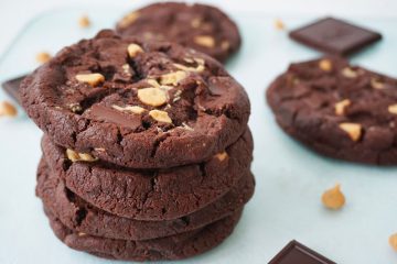 Double Chocolate Peanut Butter Cookies