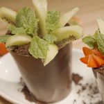 Edible Chocolate Flower Pots