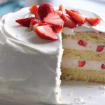 Elderflower and Strawberry Cake