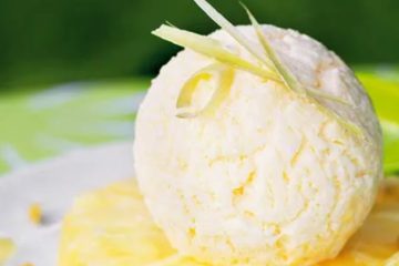 Exotic Pineapple Ice Cream