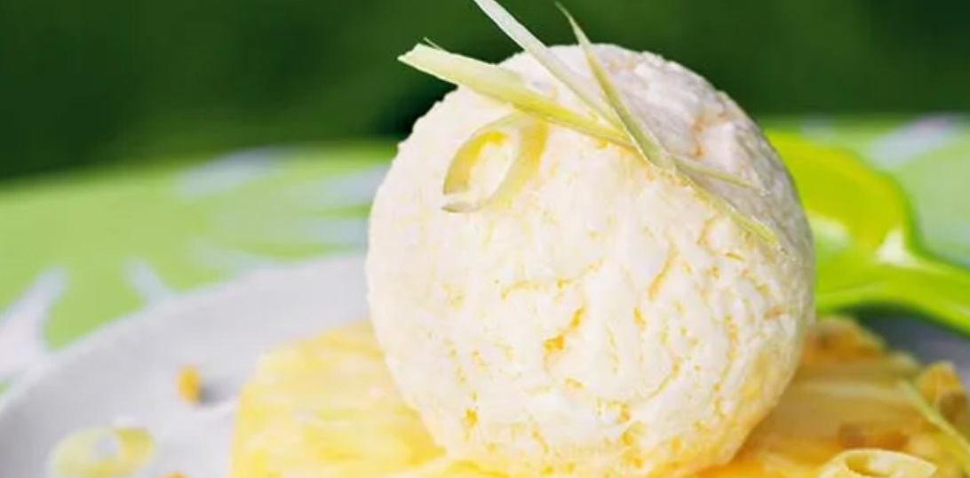 Exotic Pineapple Ice Cream