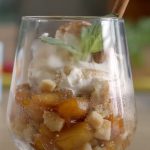 Express Apple Crumble in Glasses