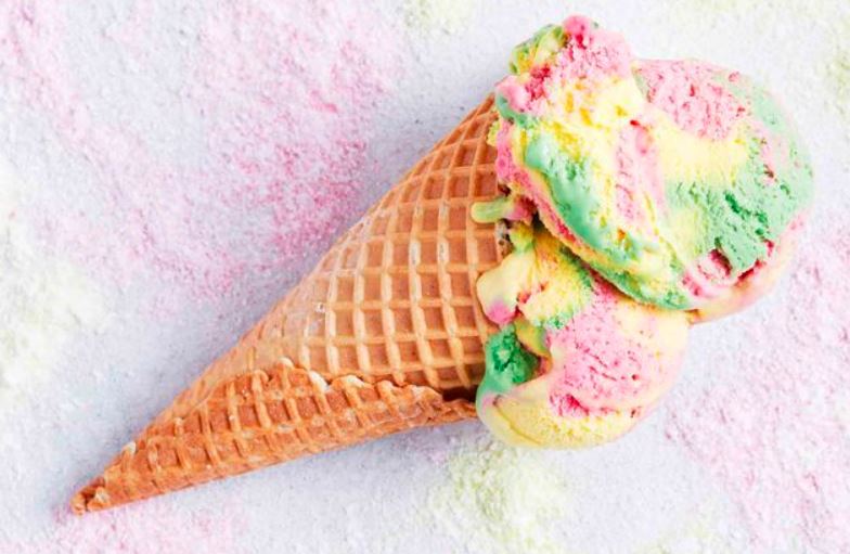 Fizzy Sherbet Ice Cream