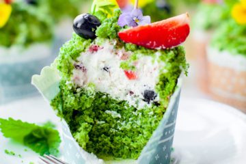 Forest Moss Cupcakes