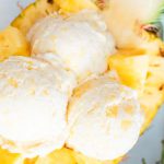 Fresh Pineapple Ice Cream