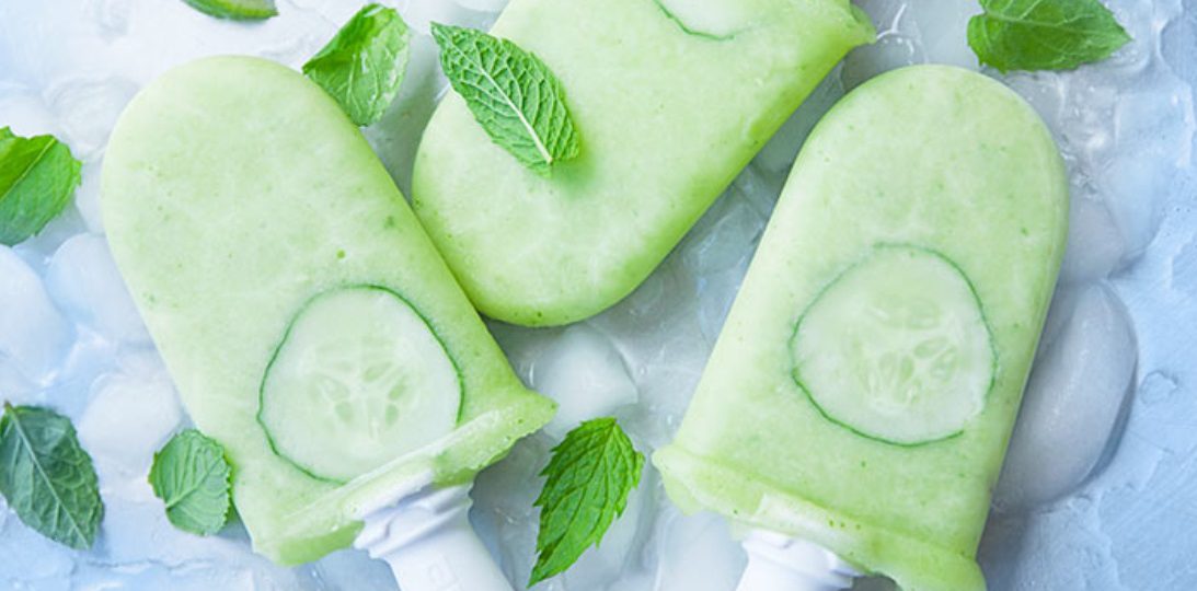 Frozen Agua Fresca Ice Pops