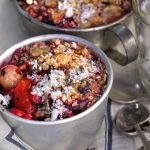 Fruit Crumble with Herb-Lemon Sugar