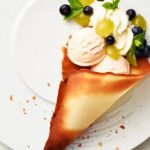 Fruity Cornucopia with Vanilla Ice Cream