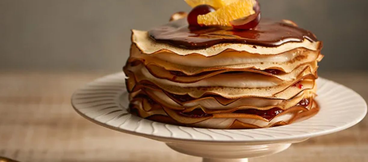 Giant Pancake Cake